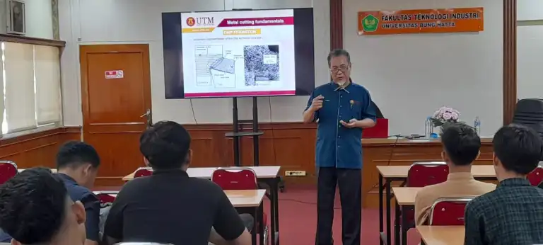International Collaboration: UBH Mechanical Engineering Presents Guest Lecturer from UTM Malaysia