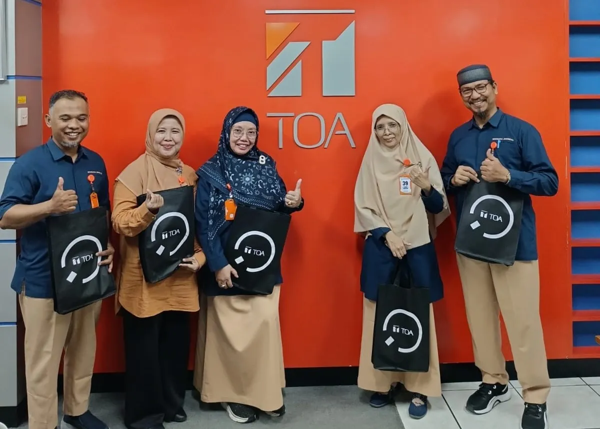 Strengthening Collaborative Networks, the Faculty of Industrial Technology Conducts an Industrial Visit to PT. TOA