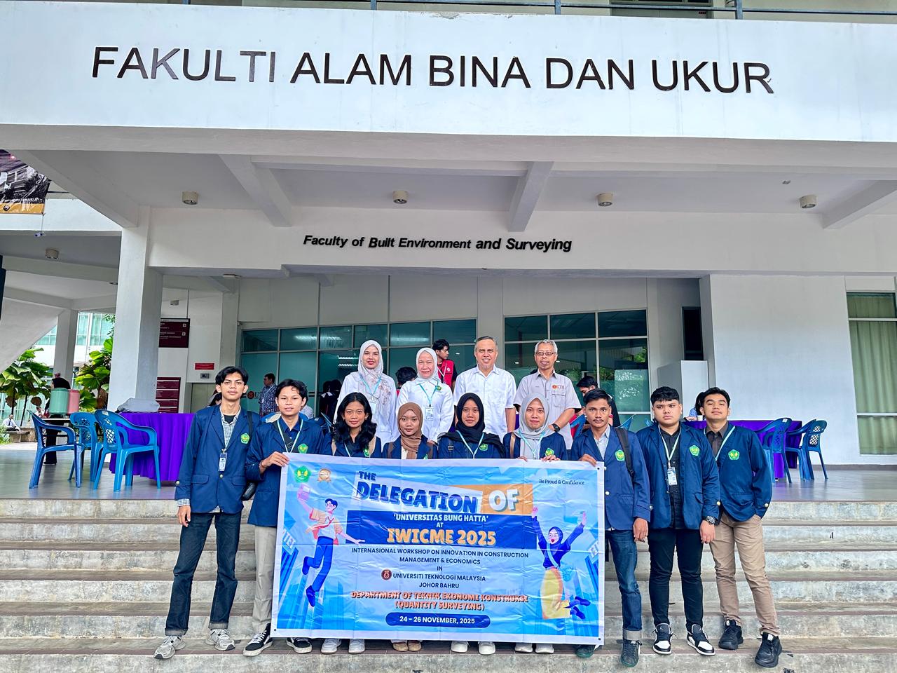 Quantitiy Surveying Students Join IWICME 2025 in Malaysia
