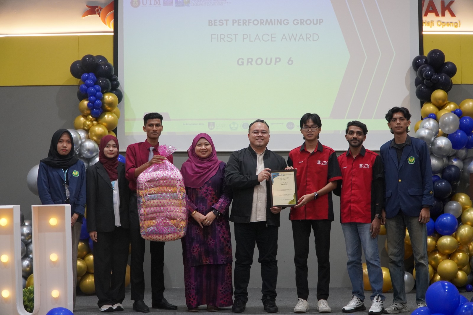 TEK Students Win 1st Place Best Performing Group Award at IWICME 2025 in Malaysia