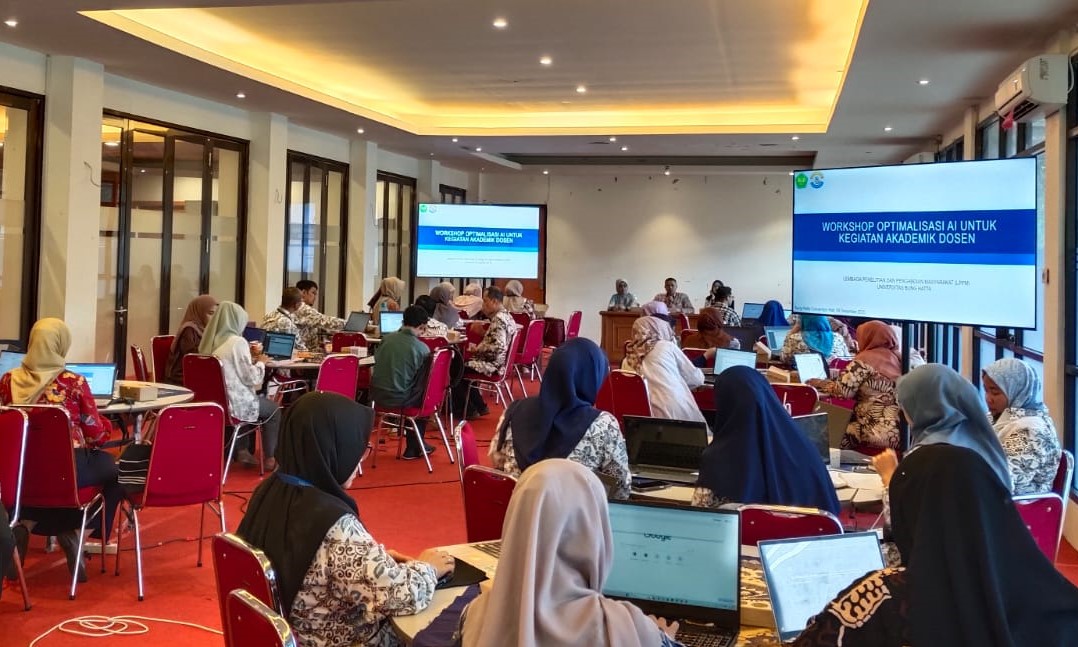 LPPM Universitas Bung Hatta Holds AI Optimization Workshop to Strengthen Academic Capacity