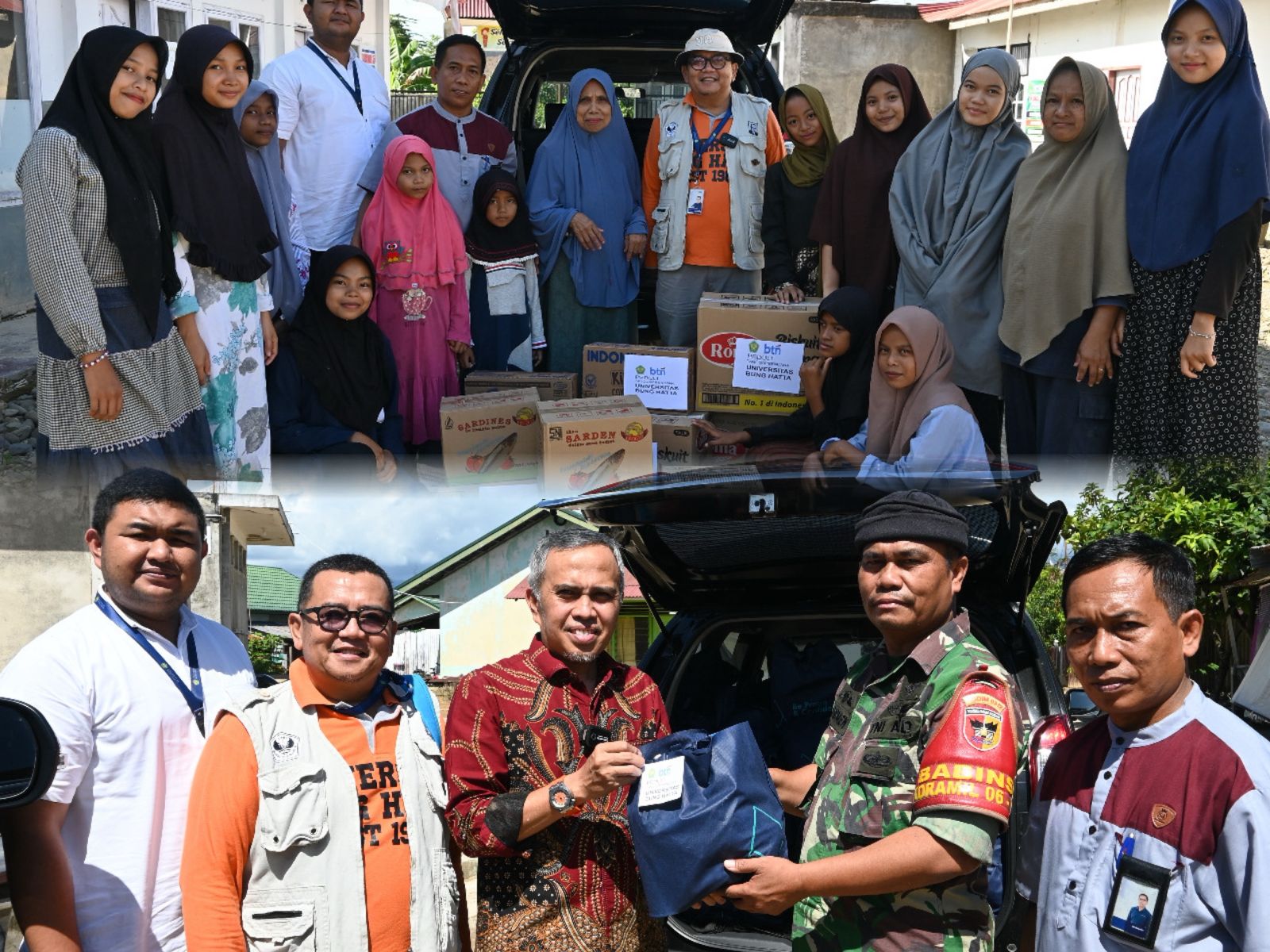 Universitas Bung Hatta and BTN Deliver Hydrometeorological Disaster Relief in Padang