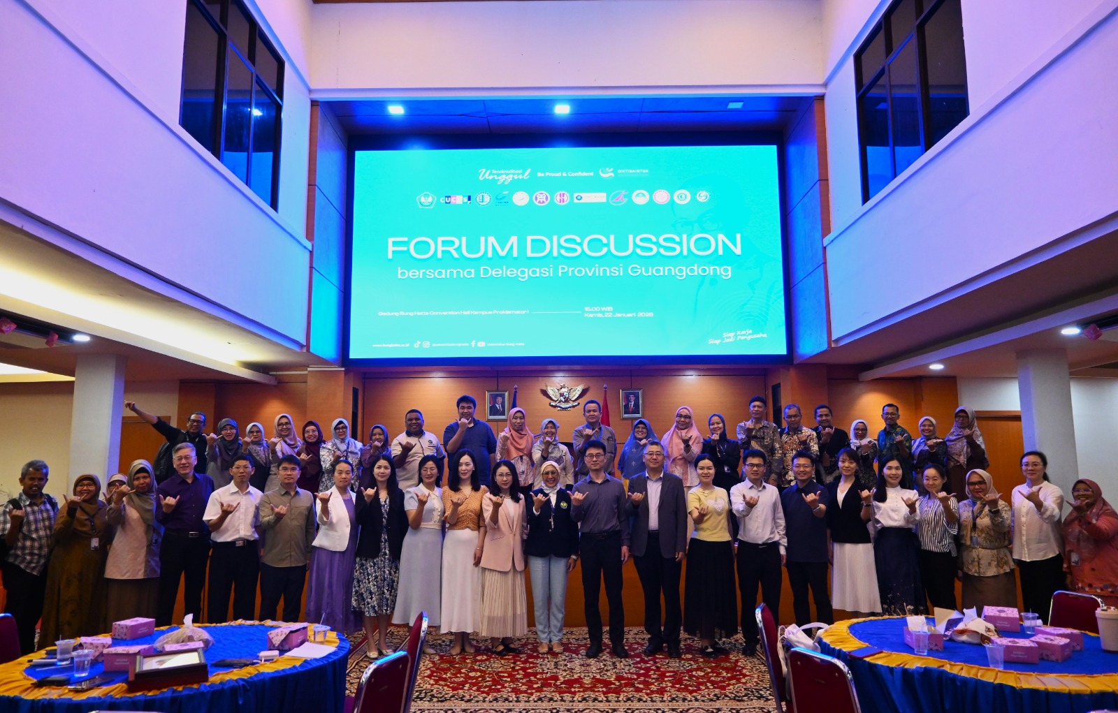 Universitas Bung Hatta Strengthens Collaboration with 11 Guangdong Universities to Advance Global Partnerships