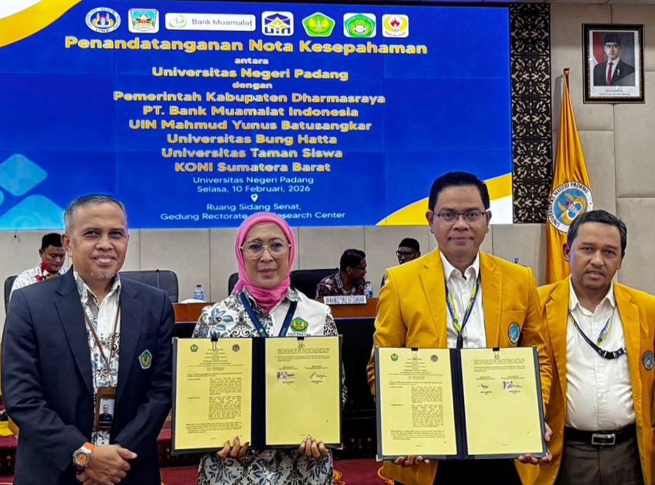 Universitas Bung Hatta Strengthens Academic Collaboration with UNP through MoU